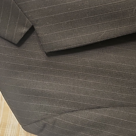 Pronto Uomo Black Slim Fit Wool Sport Coat with Notched Lapel - Picture 5 of 7